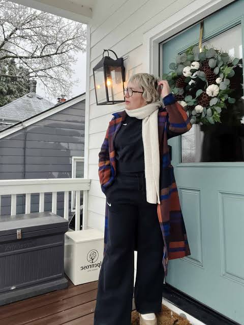 Bold Plaid Coat for a Statement Winter Look — Winter Capsule Wardrobe