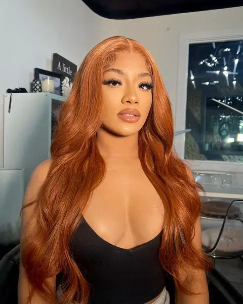 Uniform Copper Shade Uniform Copper Shade — Winter Hair Colors for Plus Size Women