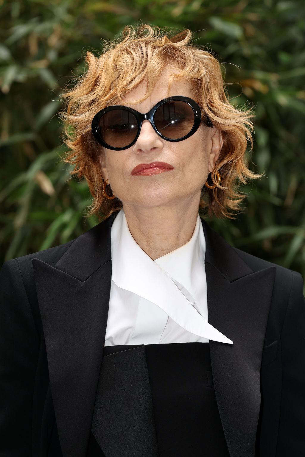 Edgy Red-Orange Curly Shag Edgy Red-Orange Curly Shag — Winter Haircuts for Women Over 50