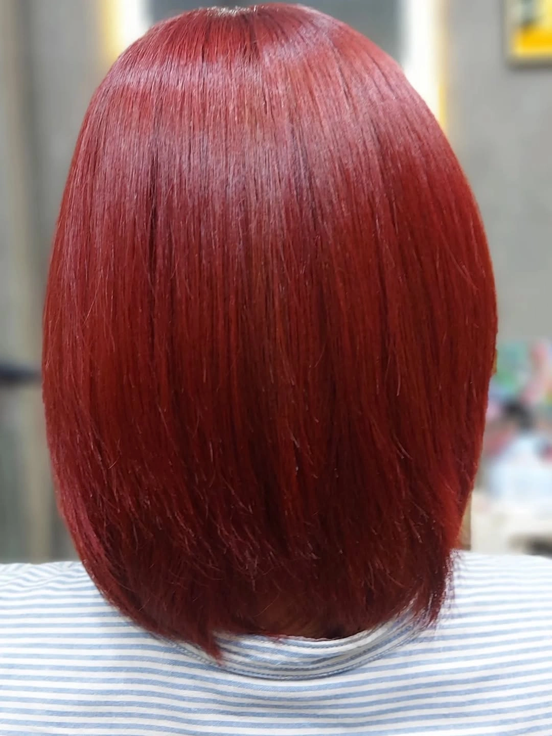 Long ash brown hair with pale feathered face framing layers