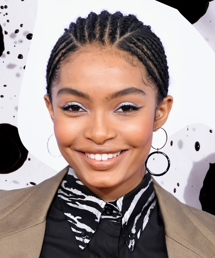 Short, Precise Black Cornrows — Winter Braids for Black Women