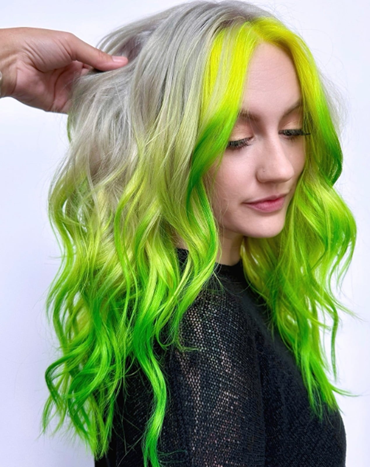 Bold Bright Yellow Mid-Back Waves Bold Bright Yellow Mid-Back Waves — Aesthetic Dye Hair