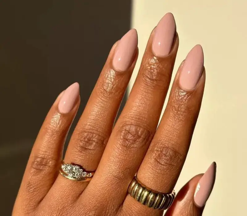 Nude Matte Nails with Summer Fruit Motifs Nude Matte Nails with Summer Fruit Motifs — Best Classy Nails