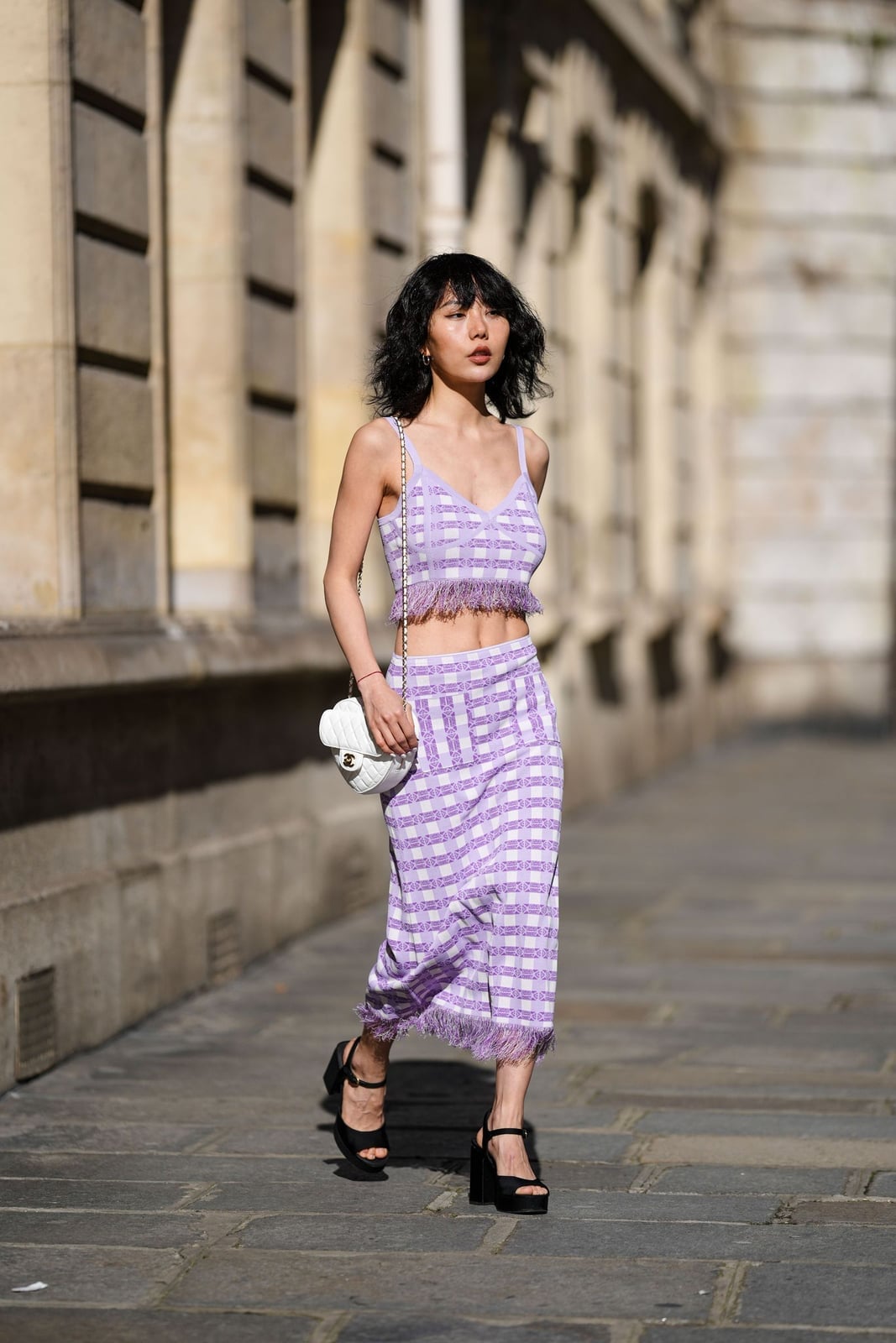 Gingham Check Set with Fringe Detail for Summer Fun — Best Cute Outfits