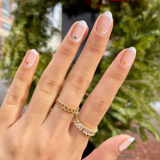 Classic French White Tip Oval Nails Classic French White Tip Oval Nails — Best Elegant Nails