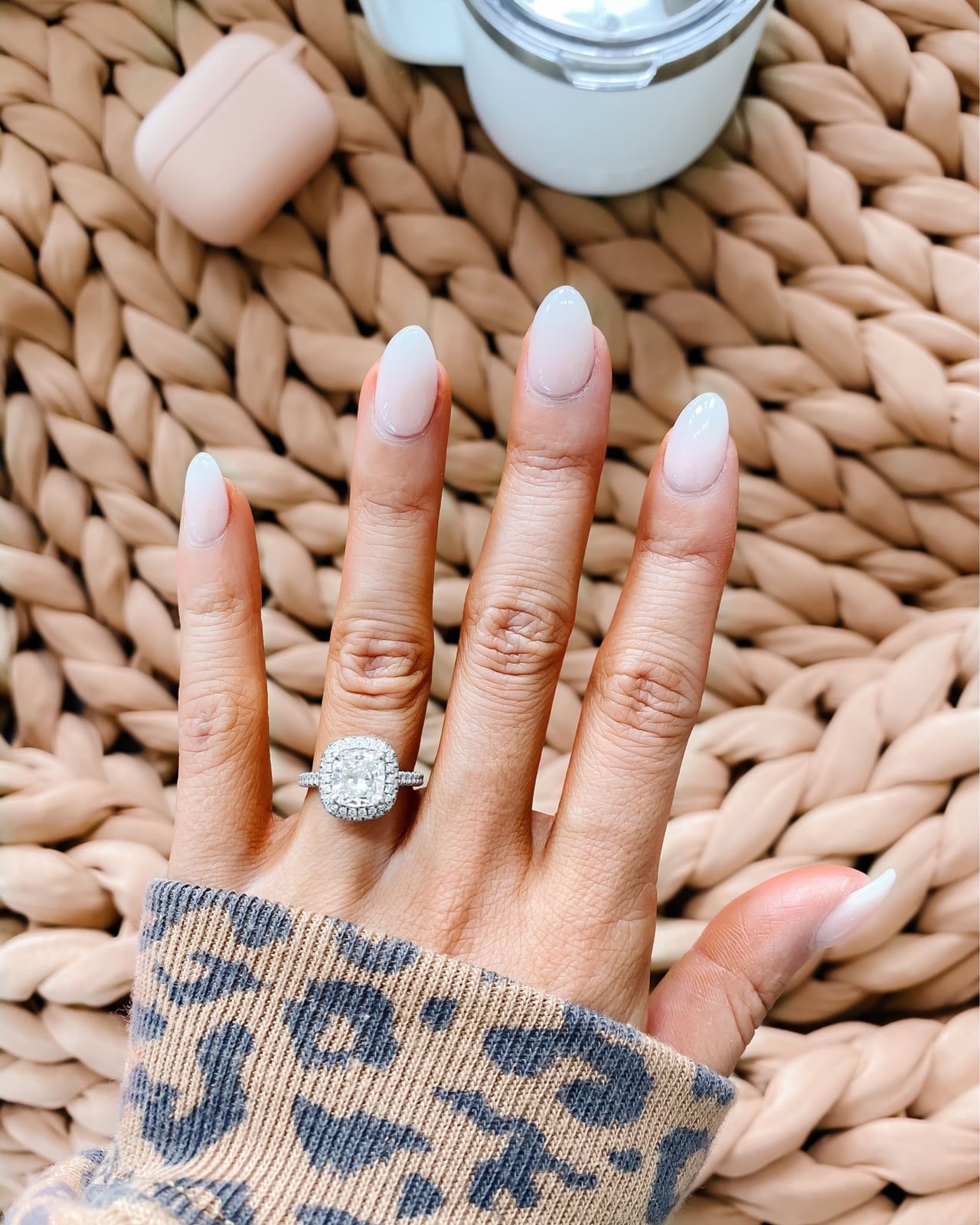 Short Almond Nails With Milky White Gradient Short Almond Nails With Milky White Gradient — Best Simple Nails