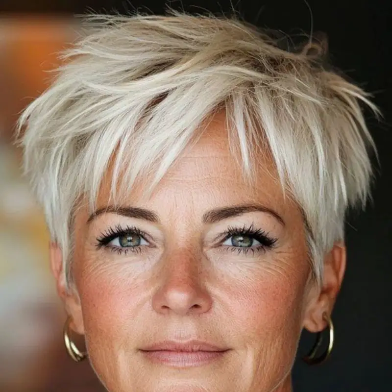 Ear Length Ash Blonde With Textured Layers — Best Trendy Haircuts