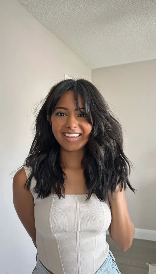 Collarbone Shag With Face-Framing Layers — Best Trendy Haircuts