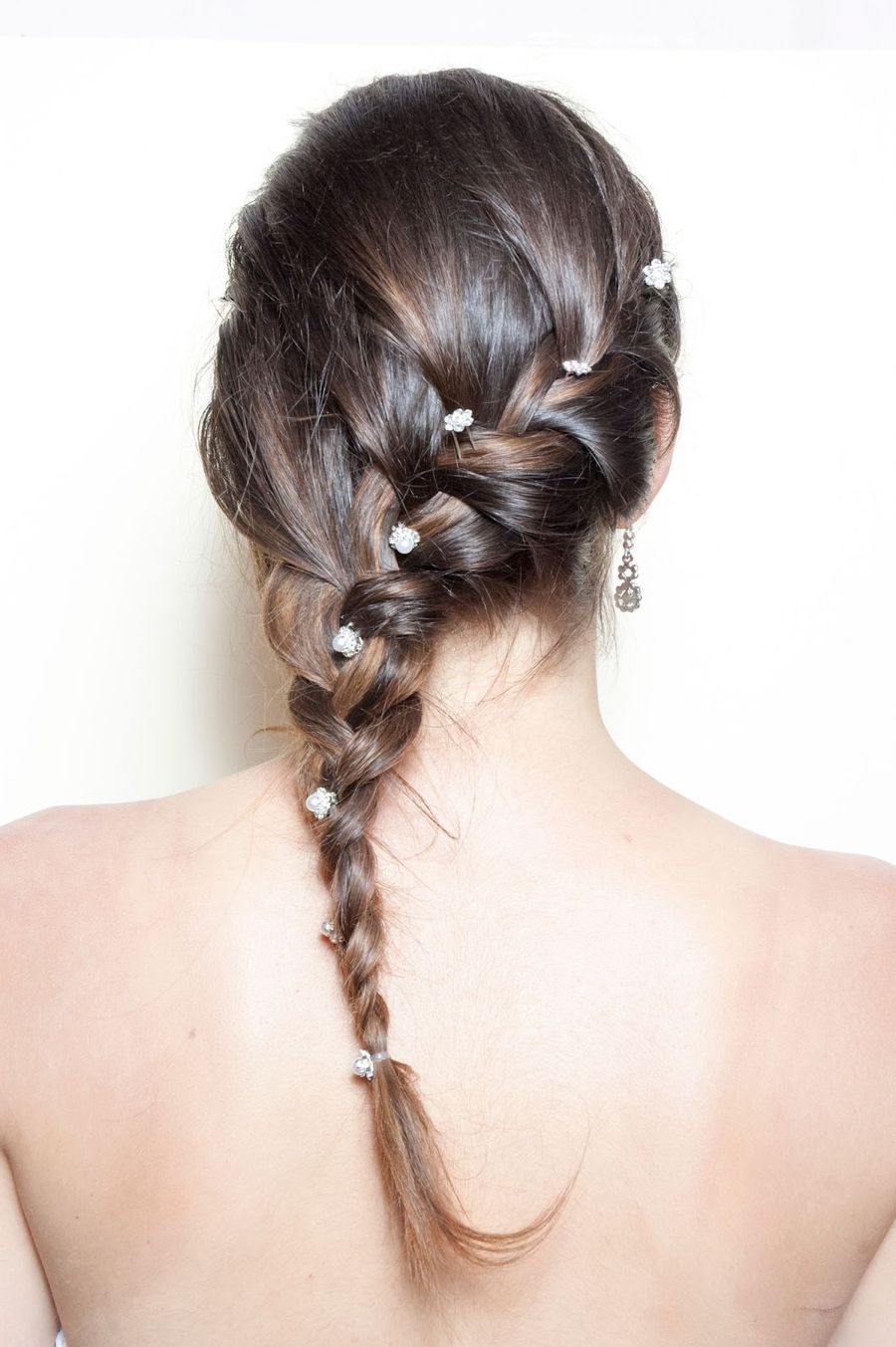 Mid-Back Dark Brown Intricate Braid Mid-Back Dark Brown Intricate Braid — Best Unique Hairstyles
