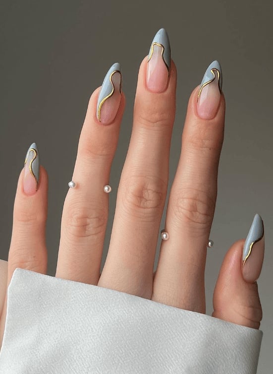 50+ Pretty Lines Nails Designs For A Unique Manicure