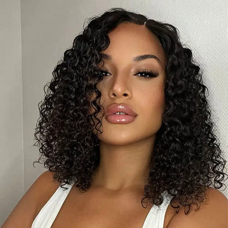 Mid-Back Blowout With Voluminous Curls — Classy 3c Hairstyles