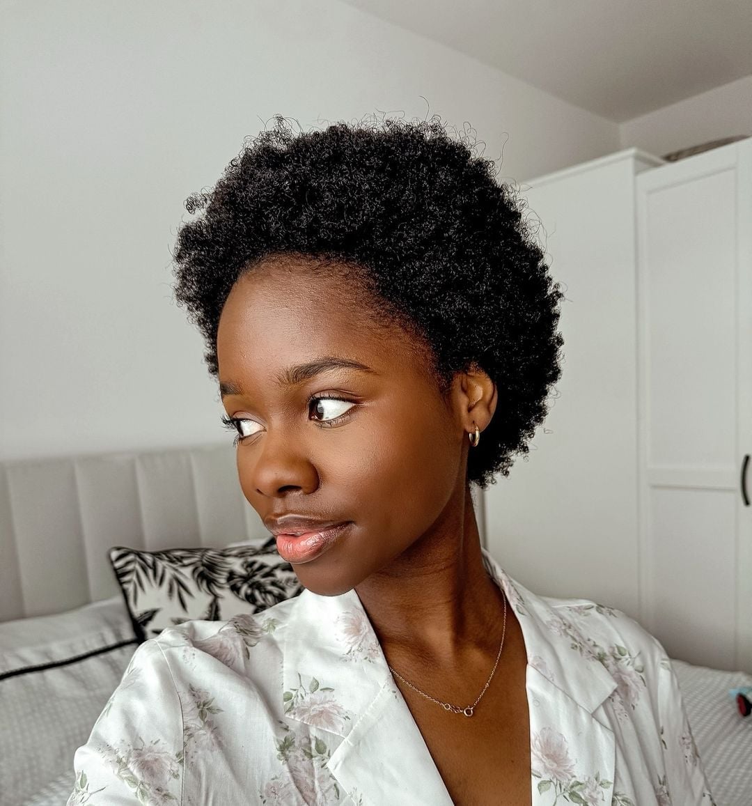 Short Curly Afro Shape — Classy 3c Hairstyles