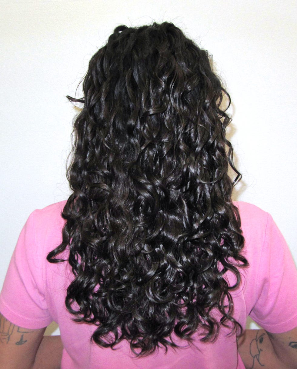 Shoulder Length Air-Dried Curls With Highlights — Classy 3c Hairstyles