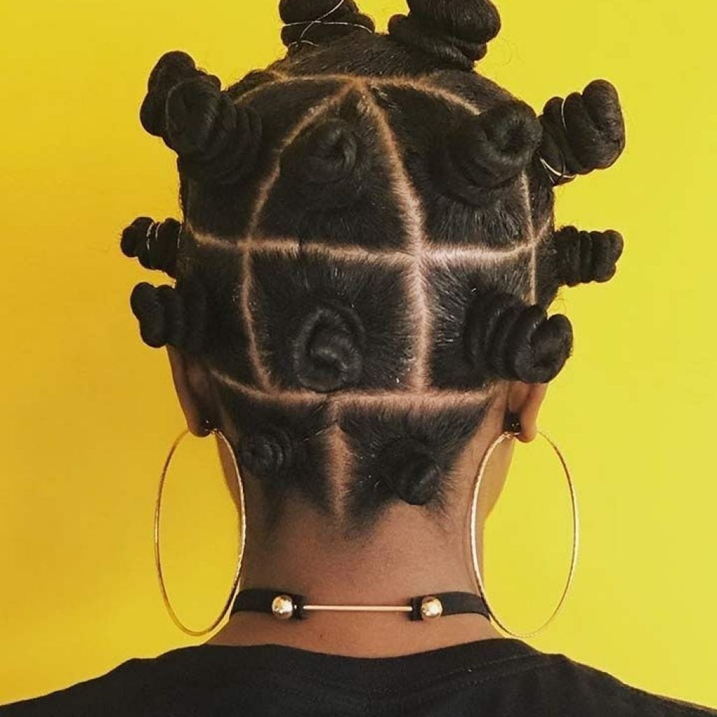 Collarbone Length Blowout With Defined Coils Collarbone Length Blowout With Defined Coils — Classy 4c Hairstyles