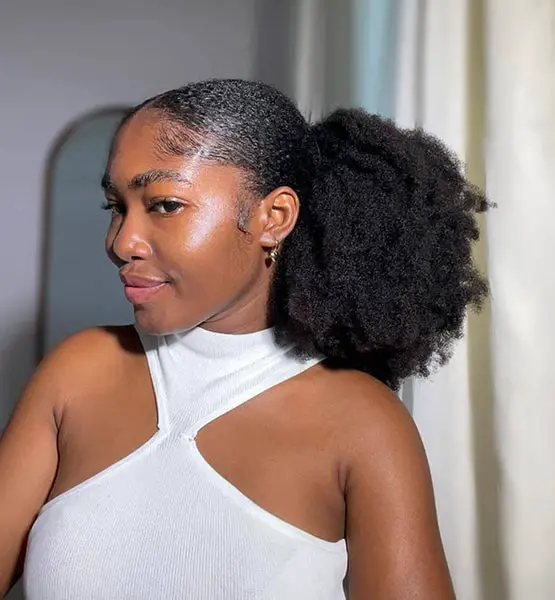 Slicked Back Collarbone Length Slicked Back Collarbone Length — Classy 4c Hairstyles