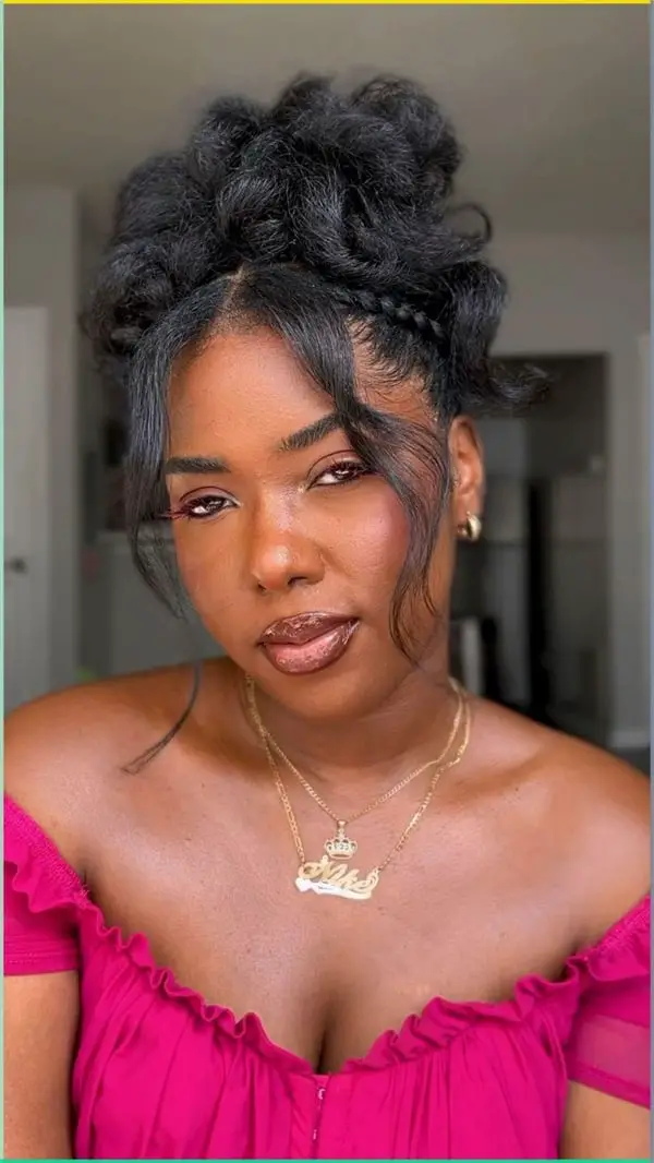 Geometric Bantu Knots Geometric Bantu Knots — Classy 4c Hairstyles