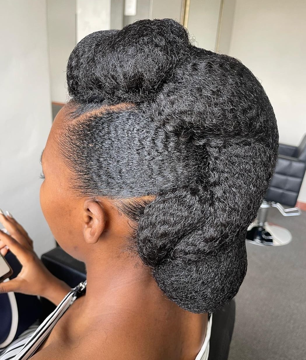 Voluminous Sculpted Updo Voluminous Sculpted Updo — Classy 4c Hairstyles