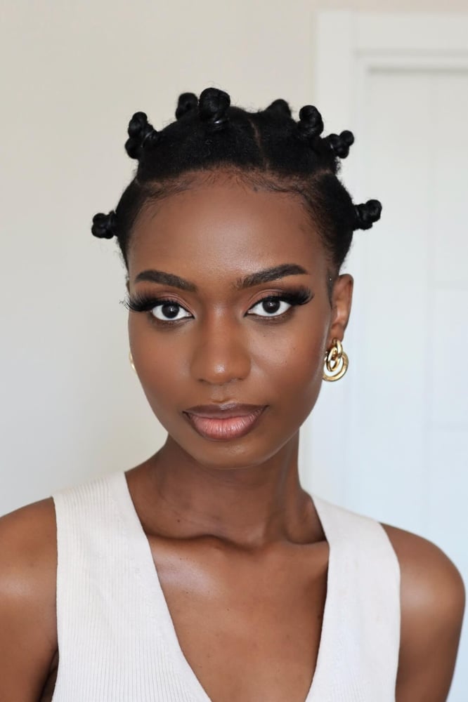 Neat Bantu Knots Neat Bantu Knots — Classy 4c Hairstyles