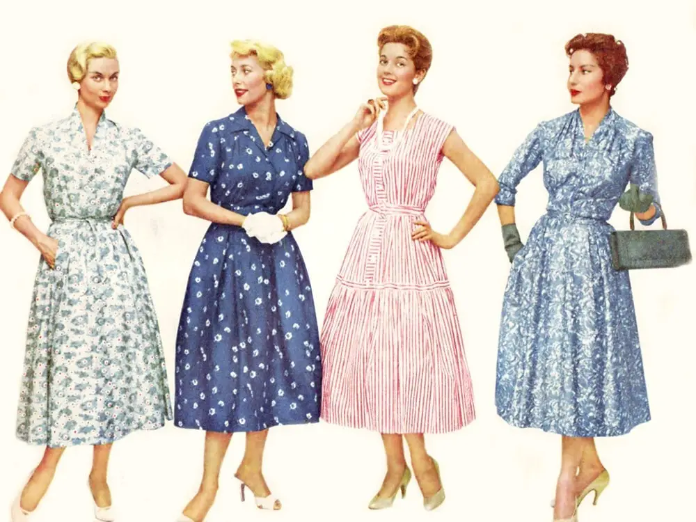Fit-and-Flare Dresses With Prints and Stripes — Classy 50s Style