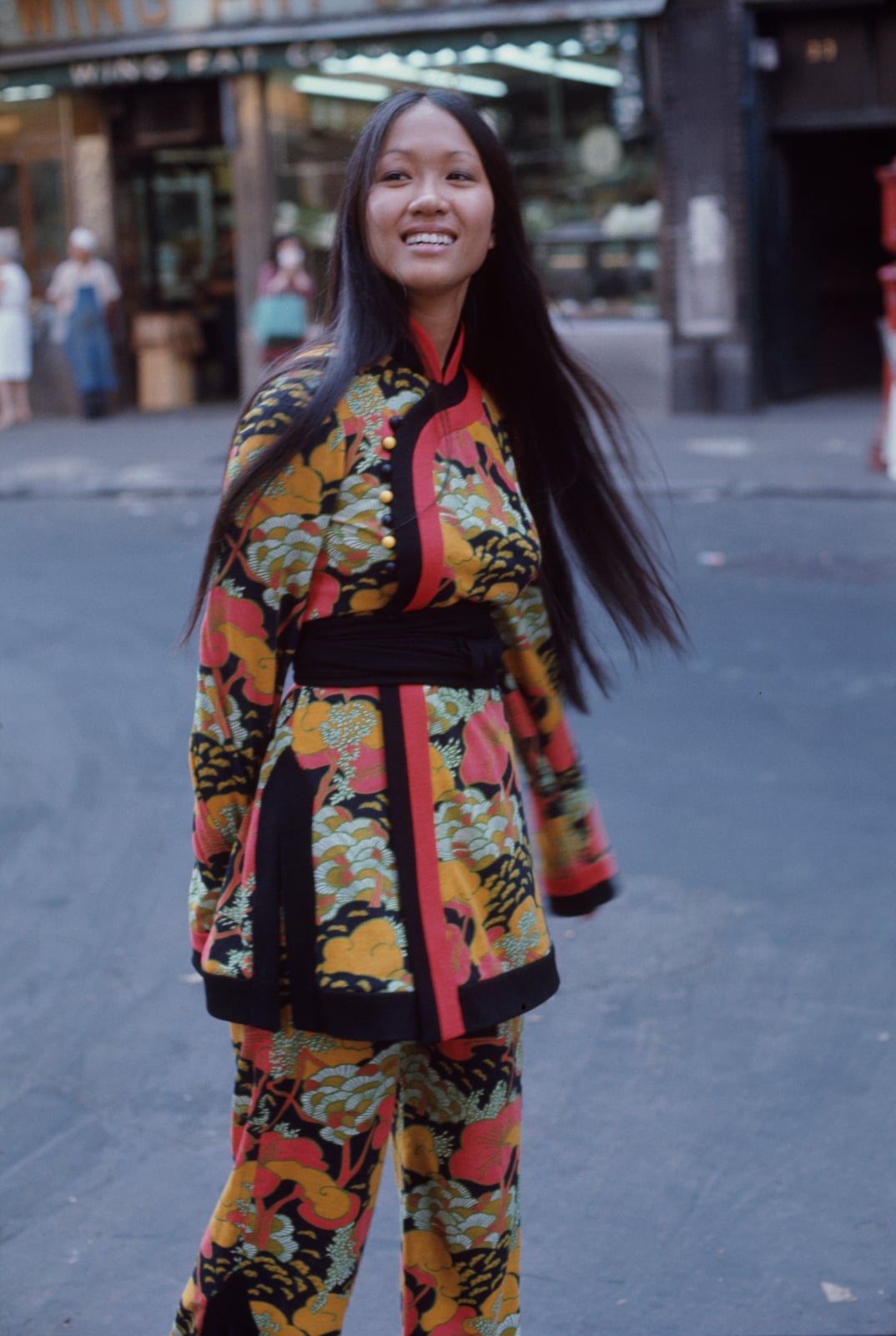 Multicolor Geometric Print Matching Set Multicolor Geometric Print Matching Set — Classy 70s Outfits