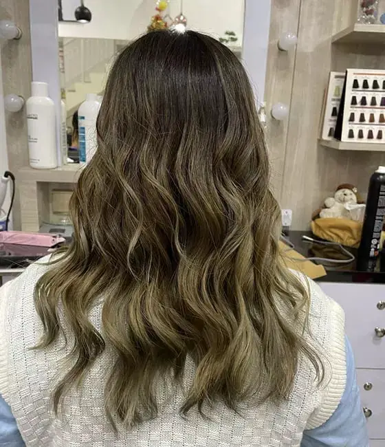 Mid-Back Ash Blonde Balayage With Lighter Pieces Blended Throughout Mid-Back Ash Blonde Balayage With Lighter Pieces Blended Throughout — Classy Balayage Hair