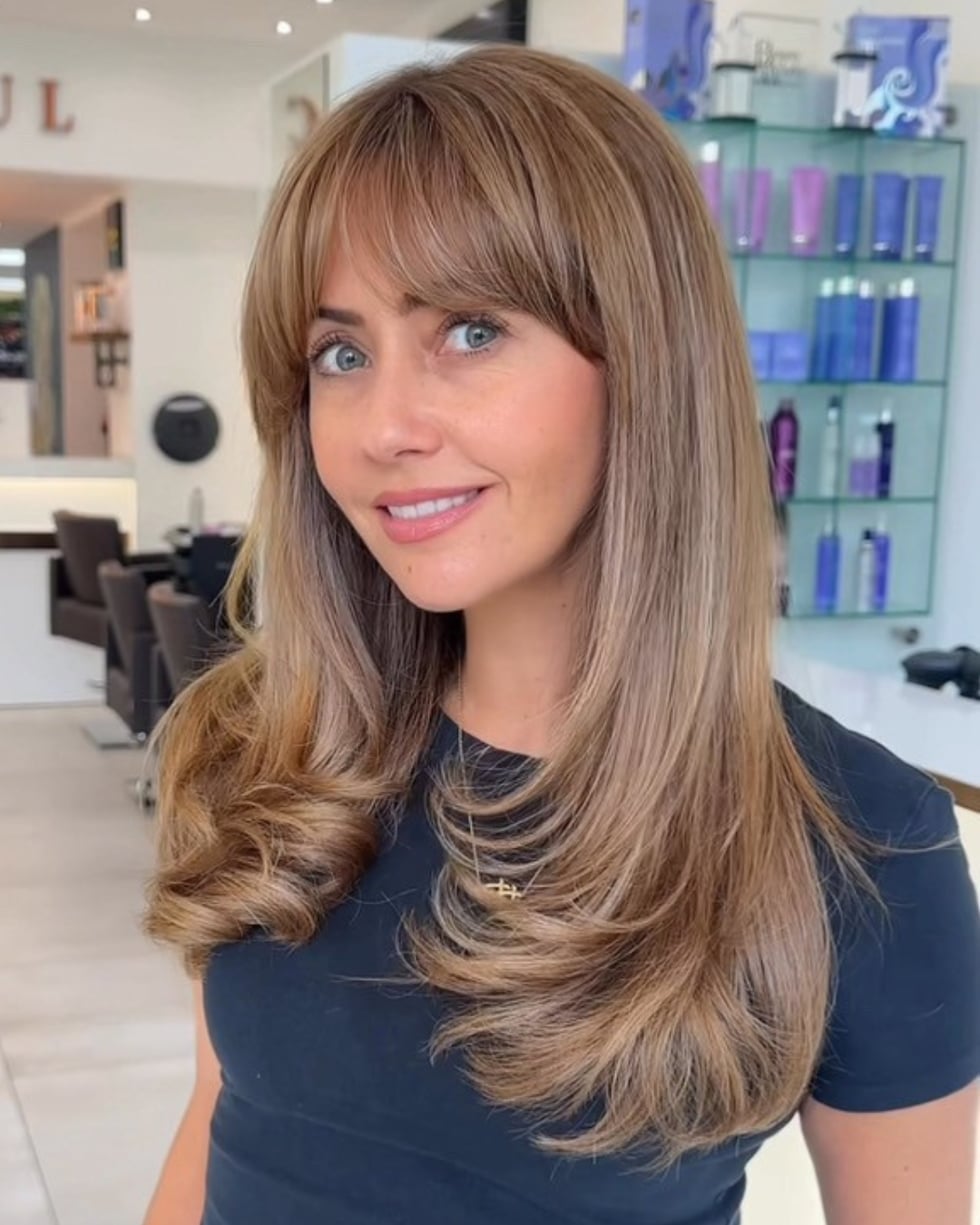 Ghost Balayage Blonde With Soft Waves Ghost Balayage Blonde With Soft Waves — Classy Balayage Hair Blonde