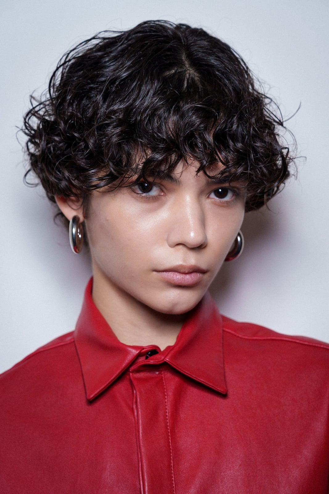Ear Length Short Black Curly Layers With Air Dried — Classy Black Curly Hair
