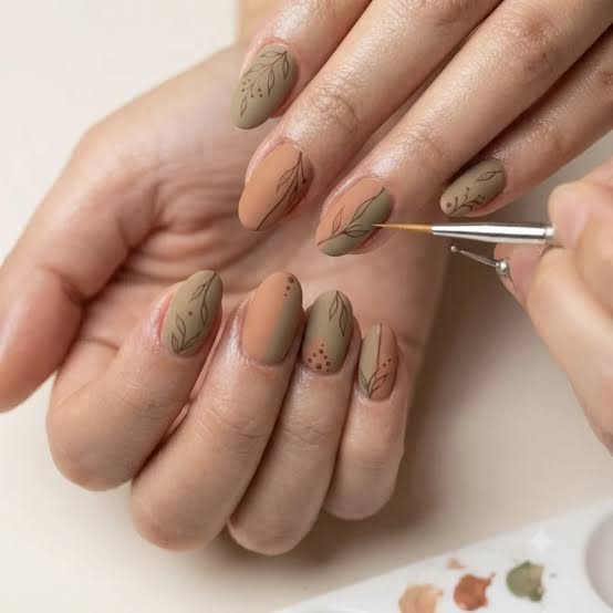 Long Stiletto Sheer Nude With Gold Celestial Decals Long Stiletto Sheer Nude With Gold Celestial Decals — Classy Boho Nails