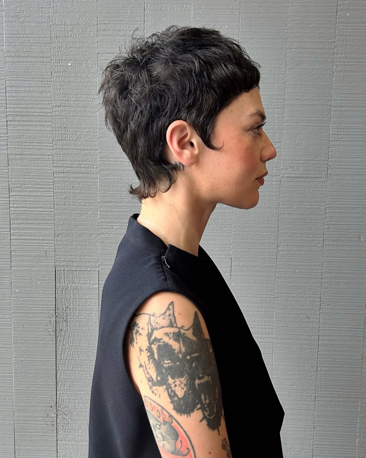 Choppy Bangs Pixie Choppy Bangs Pixie — Classy Brown Pixie