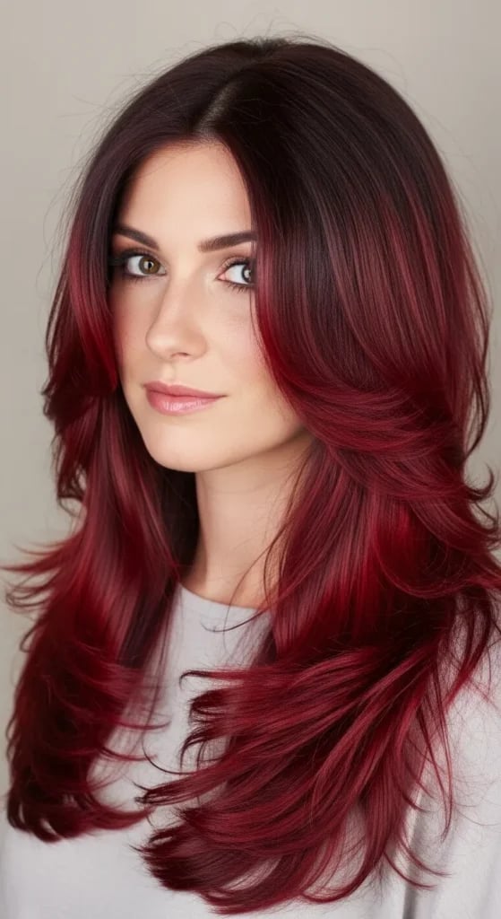25 Cherry Cola Hair Color Ideas