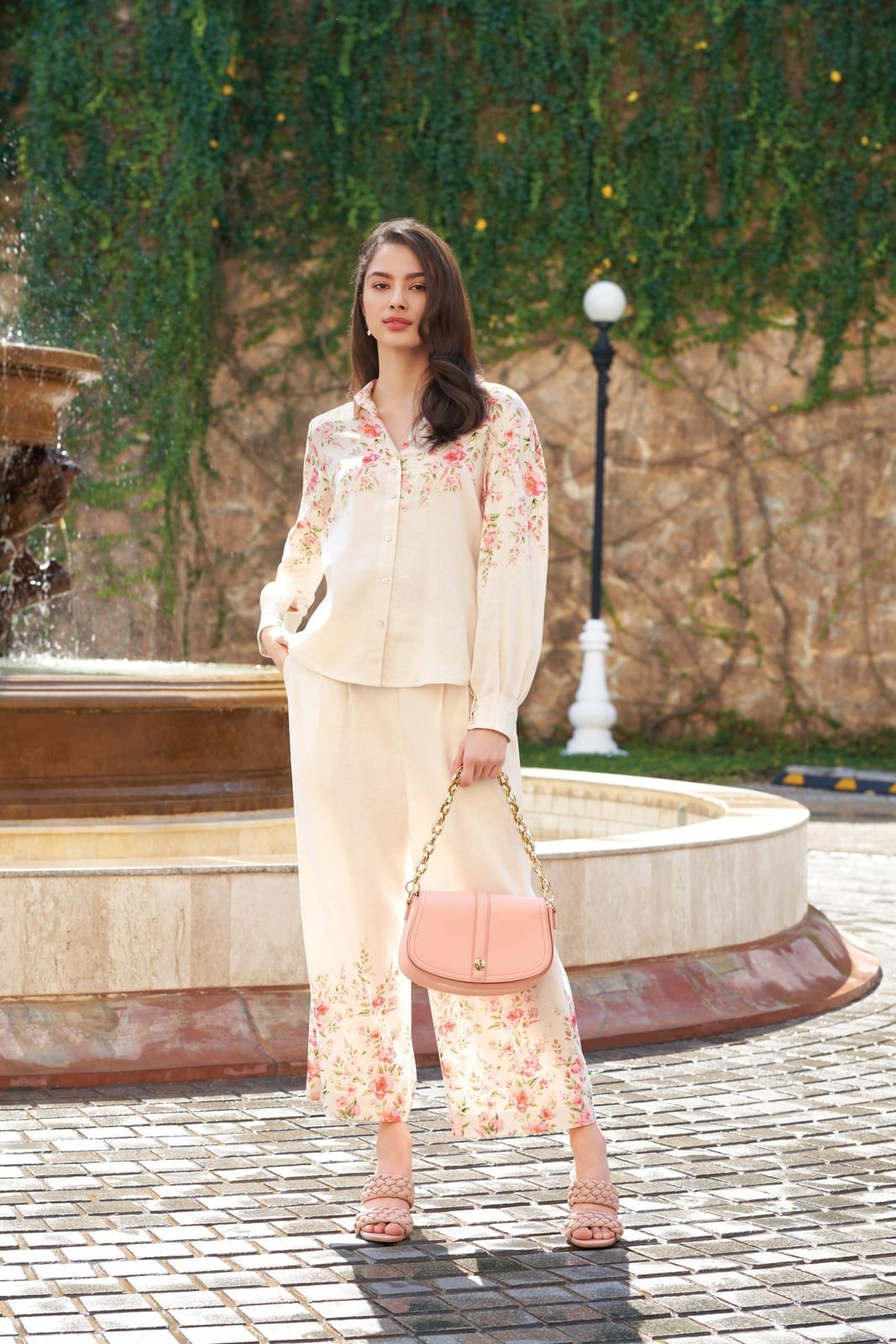 Floral Print Matching Set for a Classy Casual Aesthetic Floral Print Matching Set for a Classy Casual Aesthetic — Classy Chill Outfit