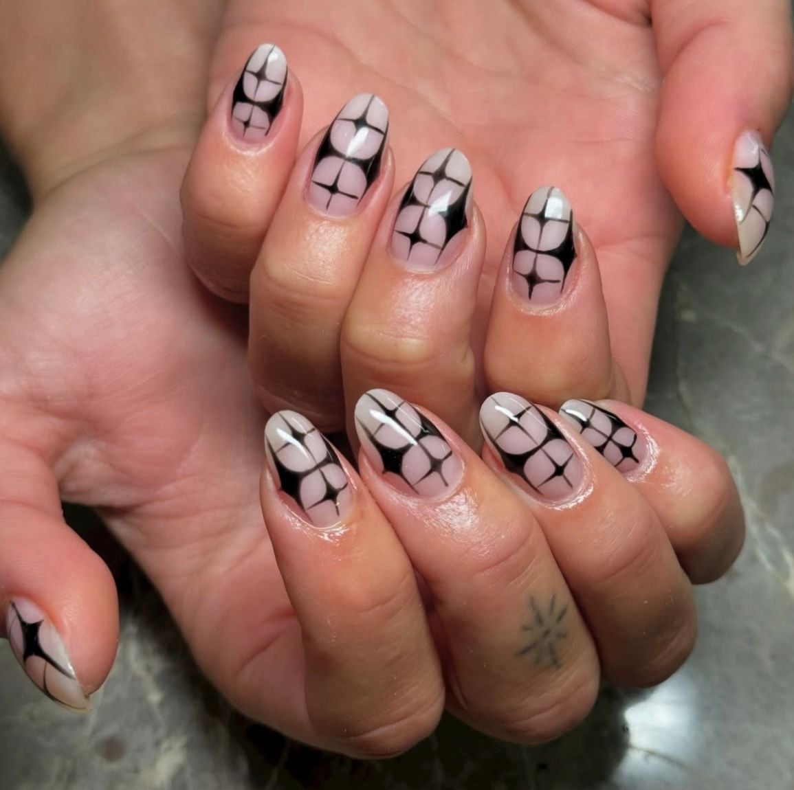 Sheer Pink Dazzling Rhinestone Very Long Stiletto Nails Sheer Pink Dazzling Rhinestone Very Long Stiletto Nails — Classy Concert Nails