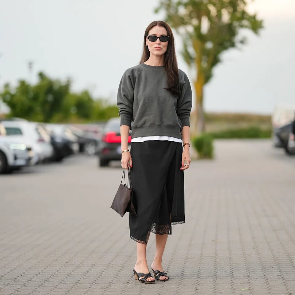 Stylish Women in Madrid Wear This Nostalgic American Basic in the Chicest Way
