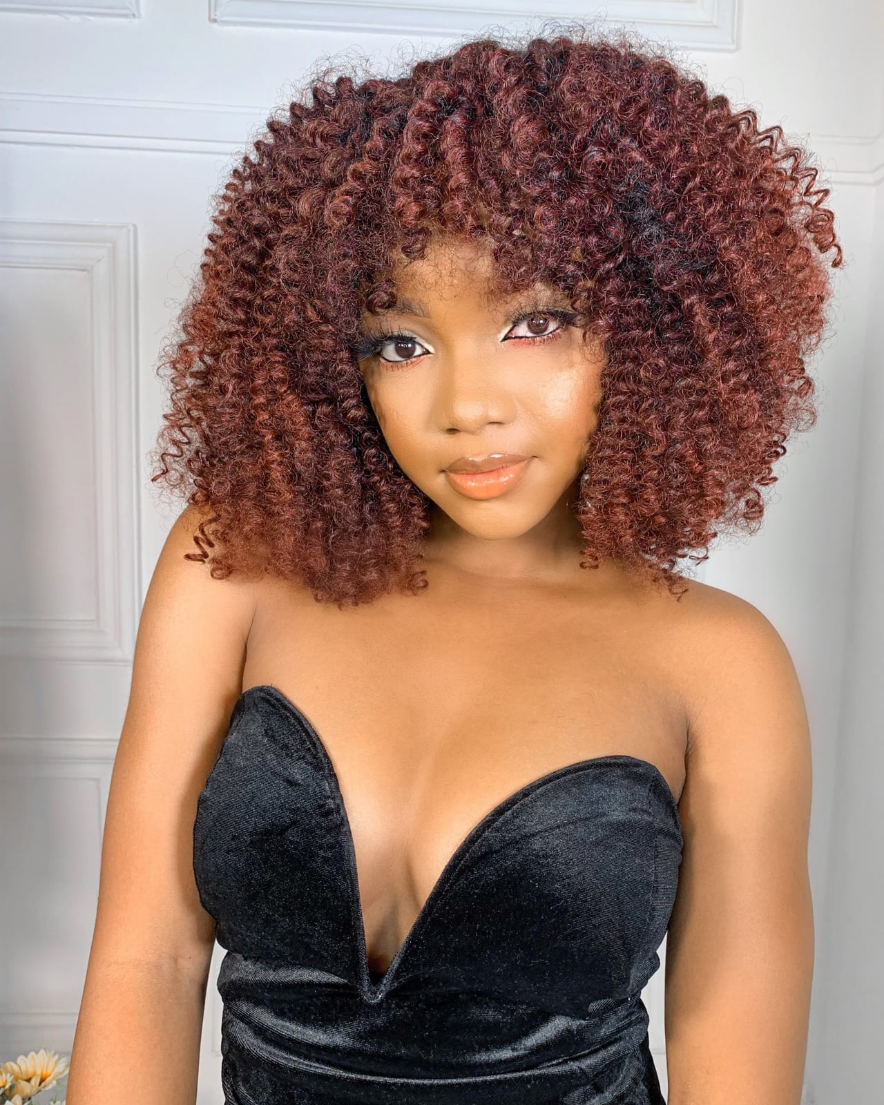 Shoulder Length Curls With Honey Blonde — Classy Crochet Hair