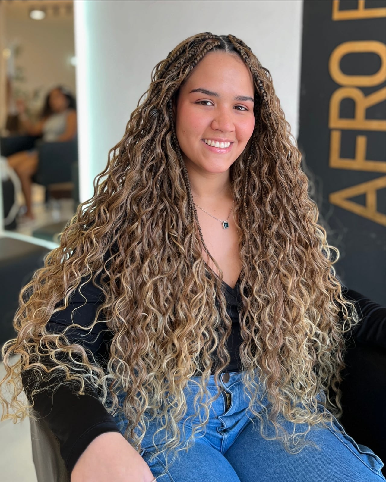 Long Flowing Wavy Crochet Braids — Classy Crochet Hair