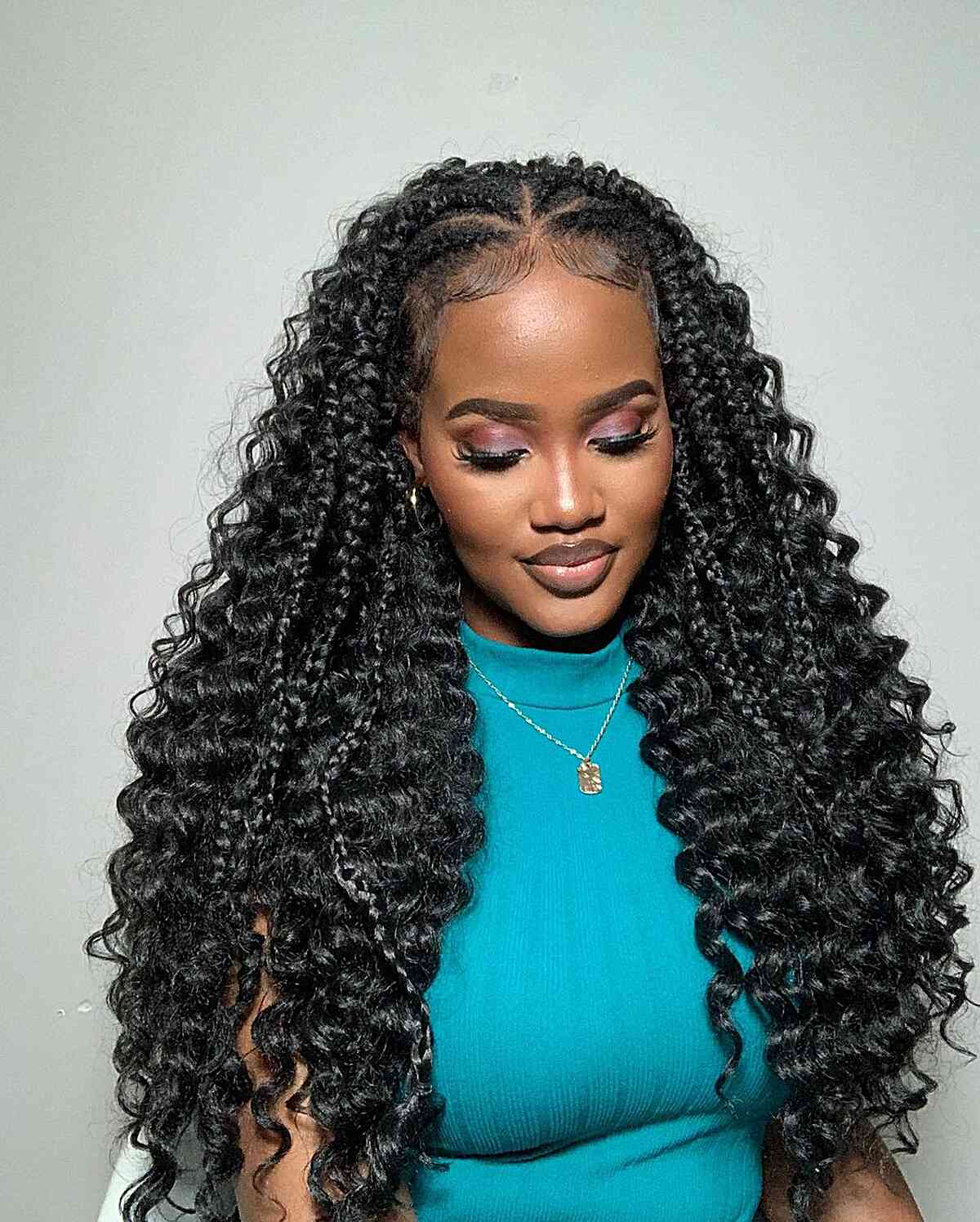 Long Crochet Braids With Loose Curls — Classy Crochet Hair