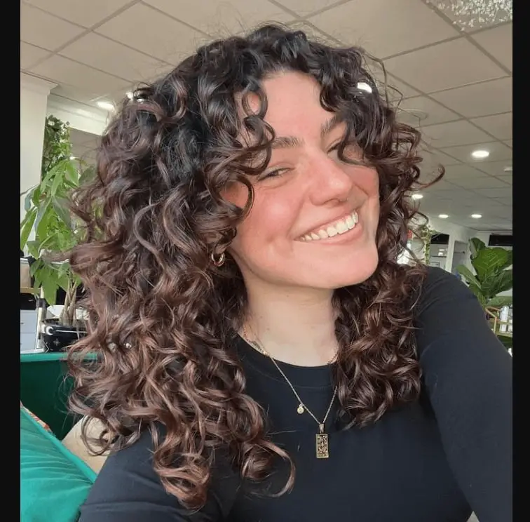 Shoulder Layers With Defined Curls Shoulder Layers With Defined Curls — Classy Curly Hair Hairstyles