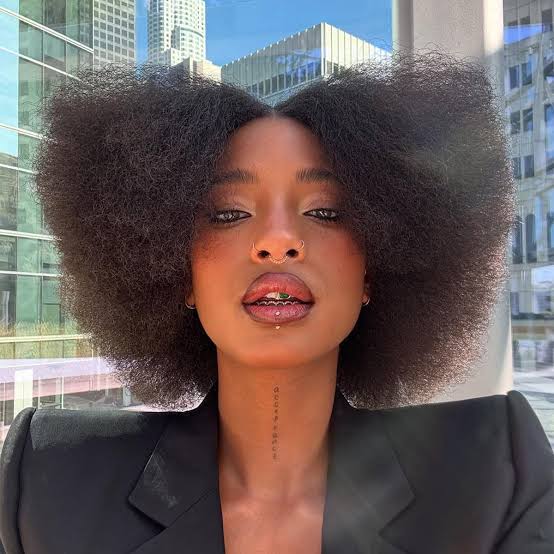 Voluminous Shoulder-Length Afro Voluminous Shoulder-Length Afro — Classy Curly Hairstyles for Black Women