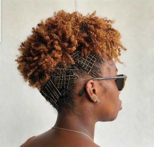 Short Layered Honey Blonde Curls Short Layered Honey Blonde Curls — Classy Curly Hairstyles for Black Women