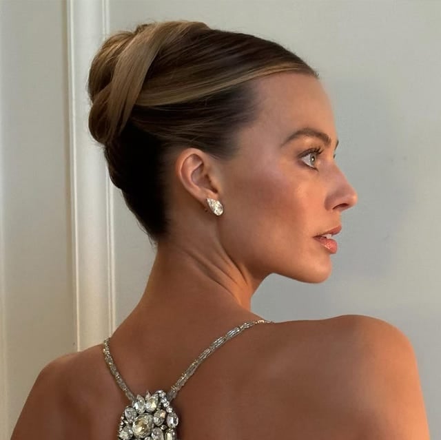 Sleek Dark Brown Bun For Fine Straight Hair — Classy Dance Hairstyles