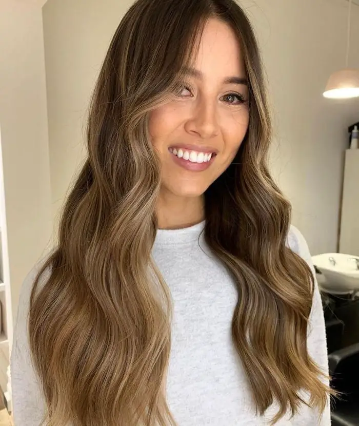 Wavy Blowout With Lived-In Balayage Wavy Blowout With Lived-In Balayage — Classy Dirty Hair Hairstyles