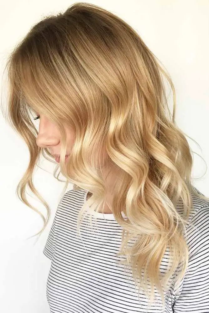 Shoulder Length Dirty Blonde Blowout Shoulder Length Dirty Blonde Blowout — Classy Dirty Hair Hairstyles