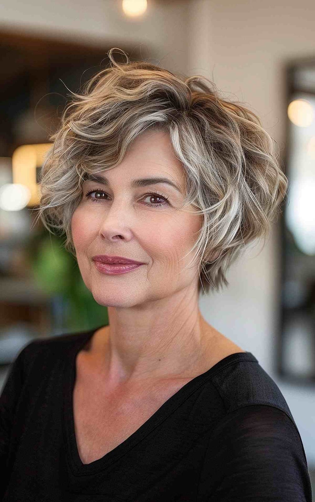 Short Ash Blonde Shag With Choppy Bangs Short Ash Blonde Shag With Choppy Bangs — Classy Dirty Hair Hairstyles