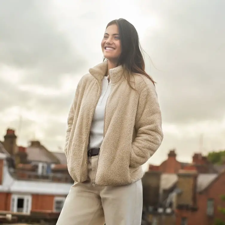Beige Monochromatic Fleece Outfit Beige Monochromatic Fleece Outfit — Classy Fleece Outfits