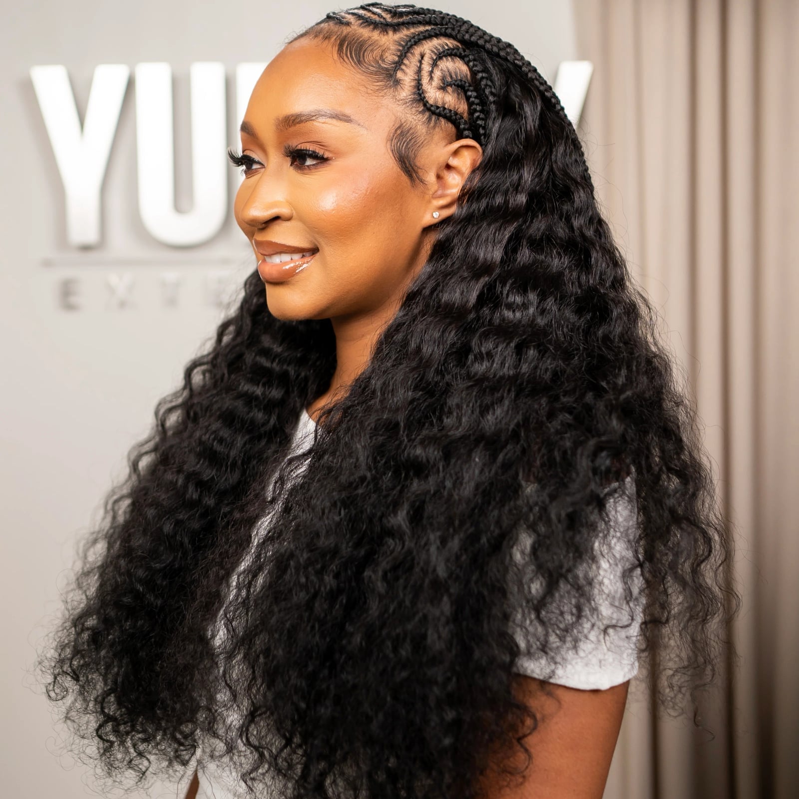 Black Fulani Braids With Wavy Curls — Classy Fulani Braids with Curls