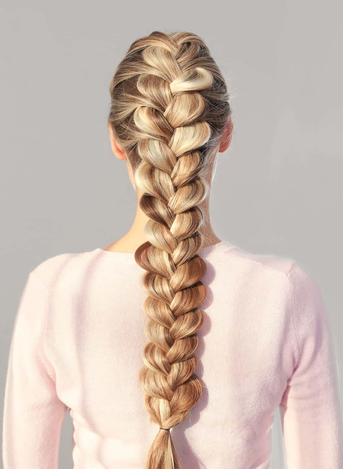 Mid-Back Ash Blonde French Roll Bun — Classy Going Out Hairstyles