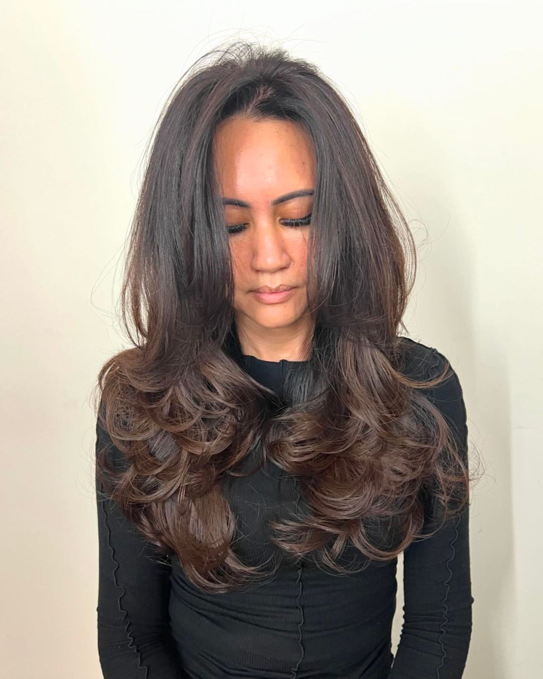 Long Layered Hair With Blonde Balayage — Classy Hair Care Routine