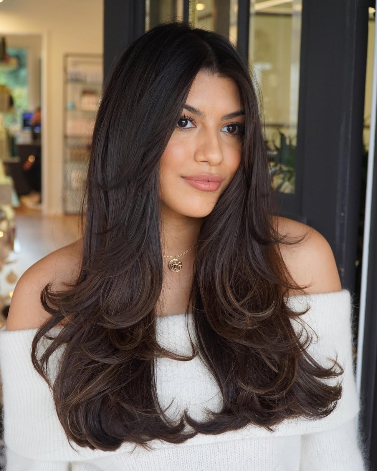Thick Mid-Back Cut With Soft Waves — Classy Hair Care Routine