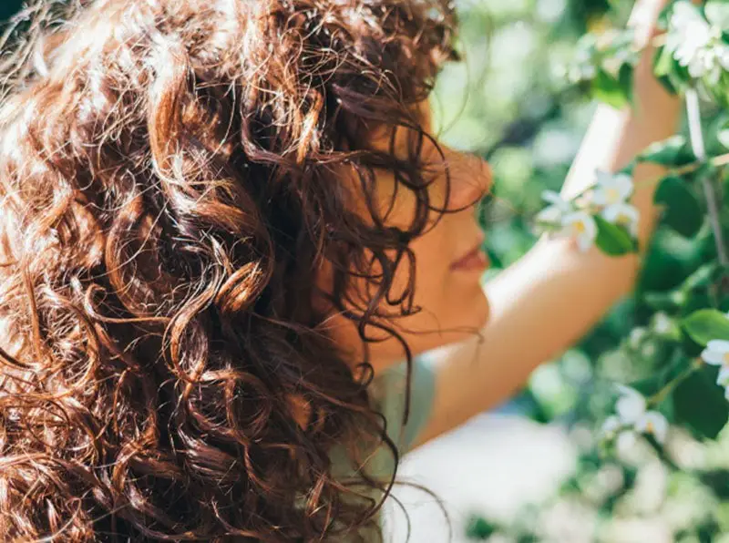 Mid-Back Natural Curls With Auburn Tones — Classy Hair Care Routine