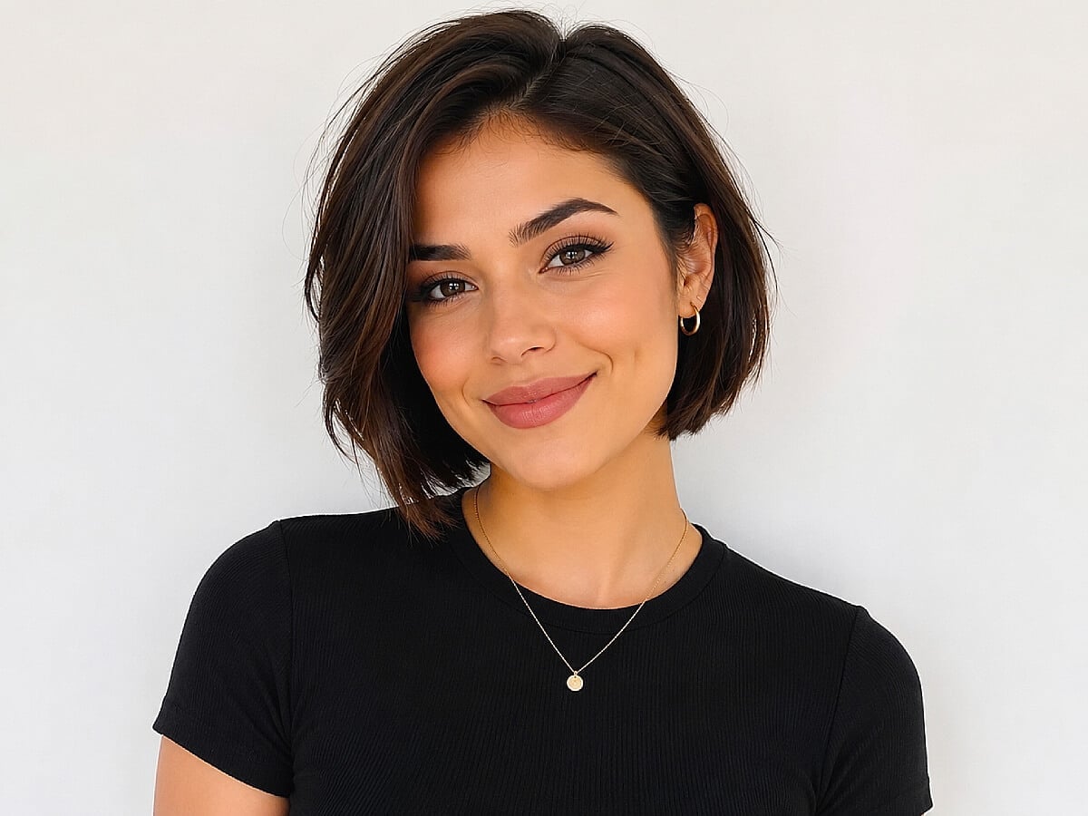Blunt Bob With Blonde Balayage Blunt Bob With Blonde Balayage — Classy Hair Pictures